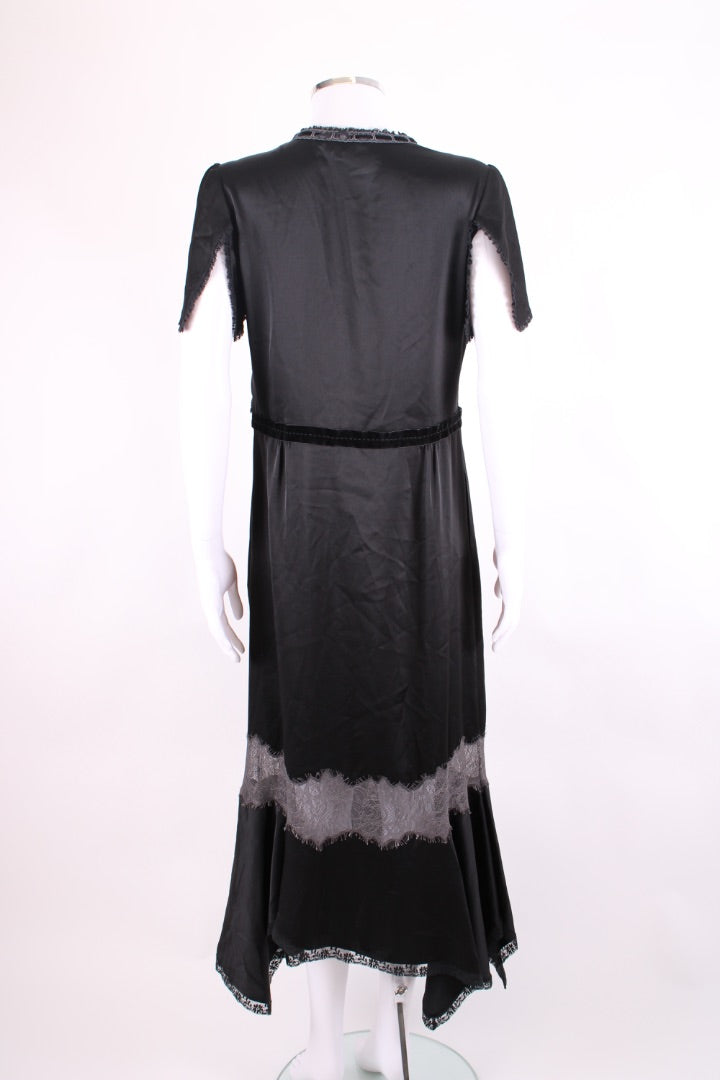 Coach S/S Lace/ Bow Dress Black M