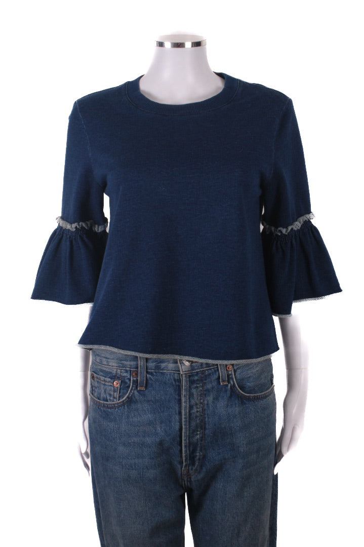 See By Chloe Top navy denim look S
