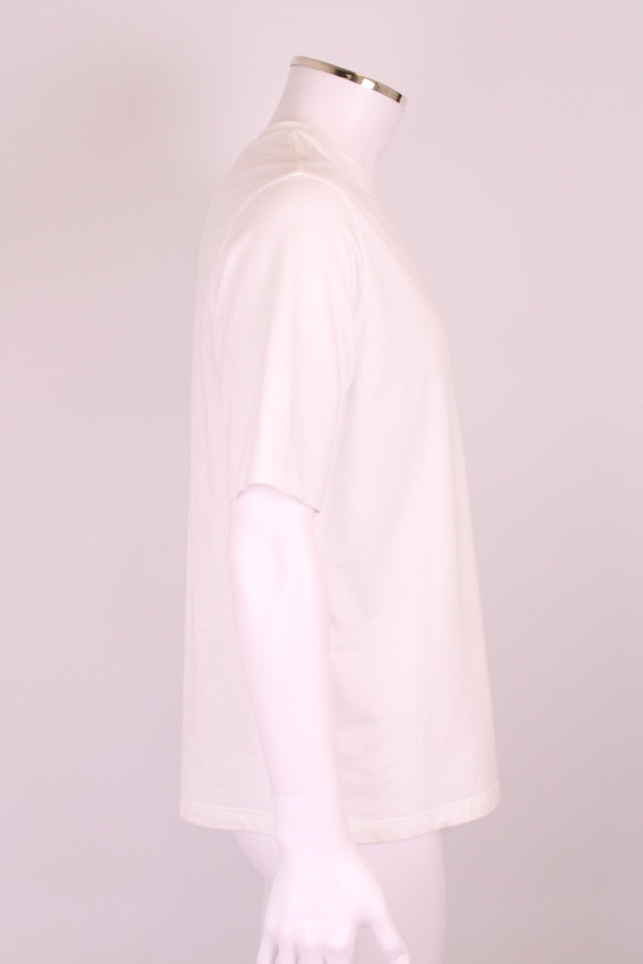 Hermes Leather Patch T-Shirt White M