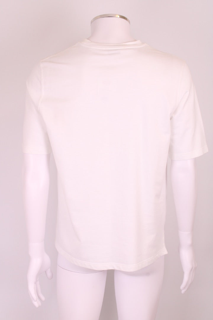 Hermes Leather Patch T-Shirt White M