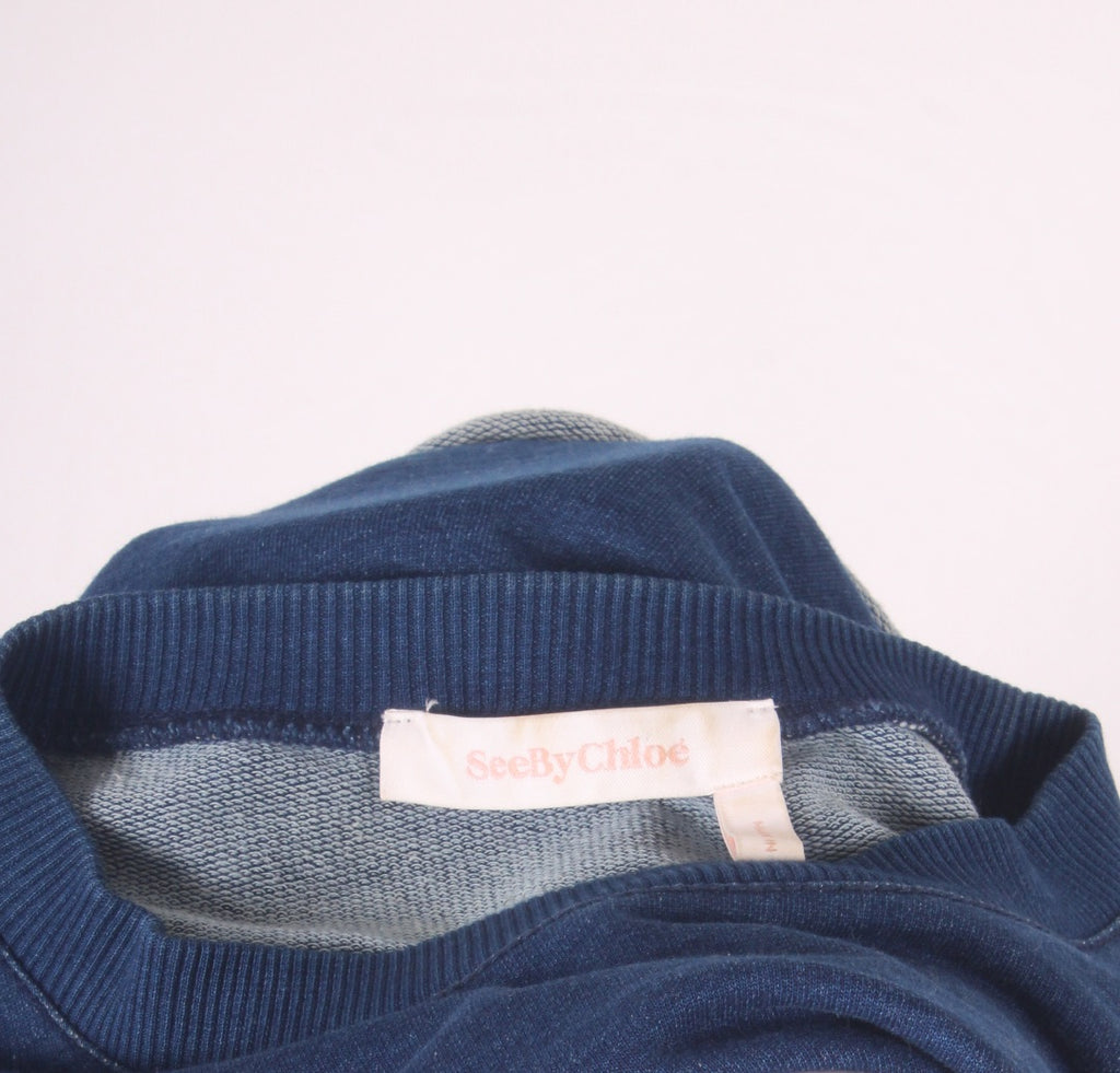 See By Chloe Top navy denim look S