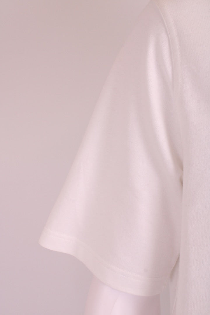 Hermes Leather Patch T-Shirt White M