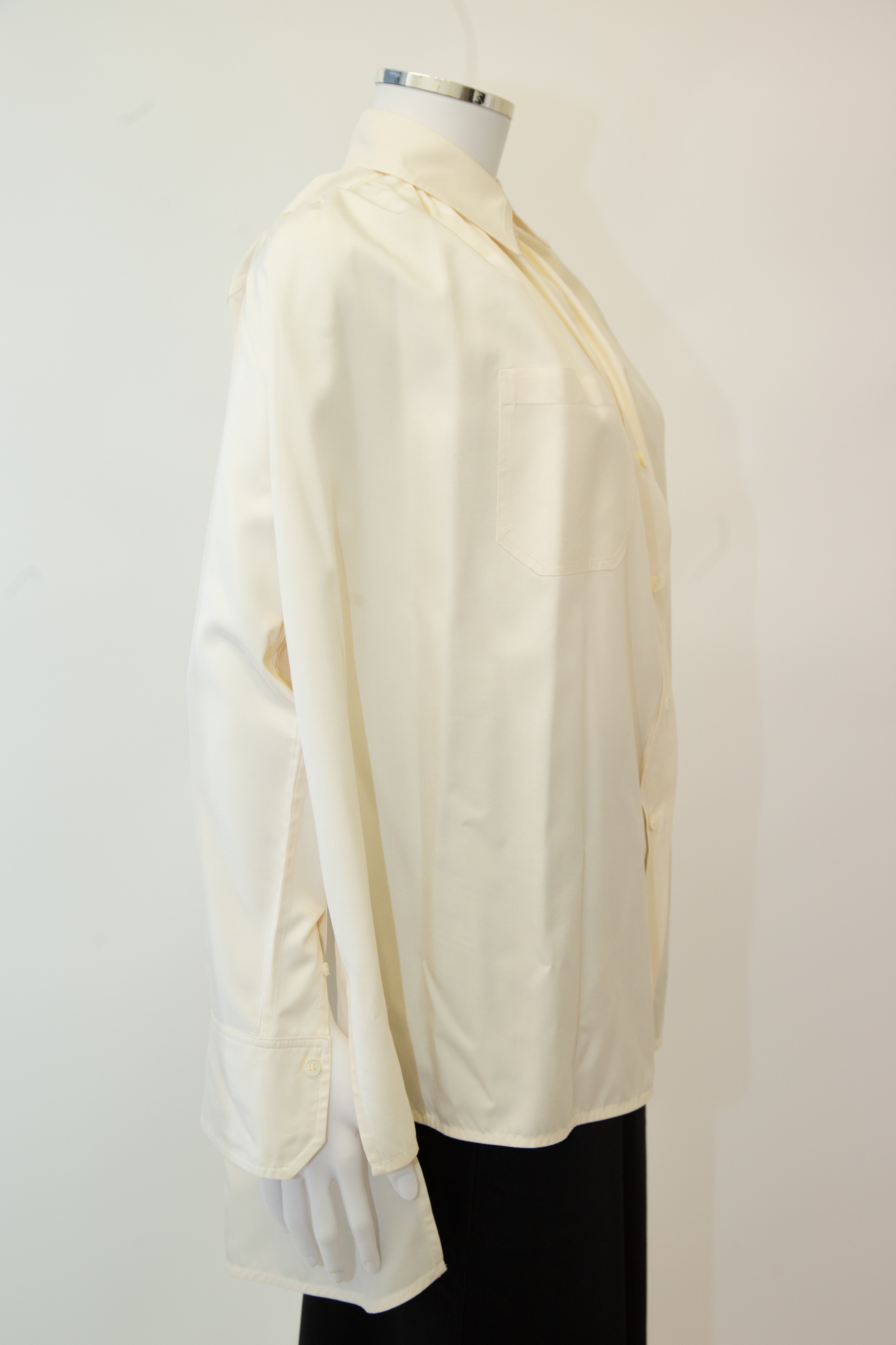 Victoria Beckham L/S Shirt Cream 4