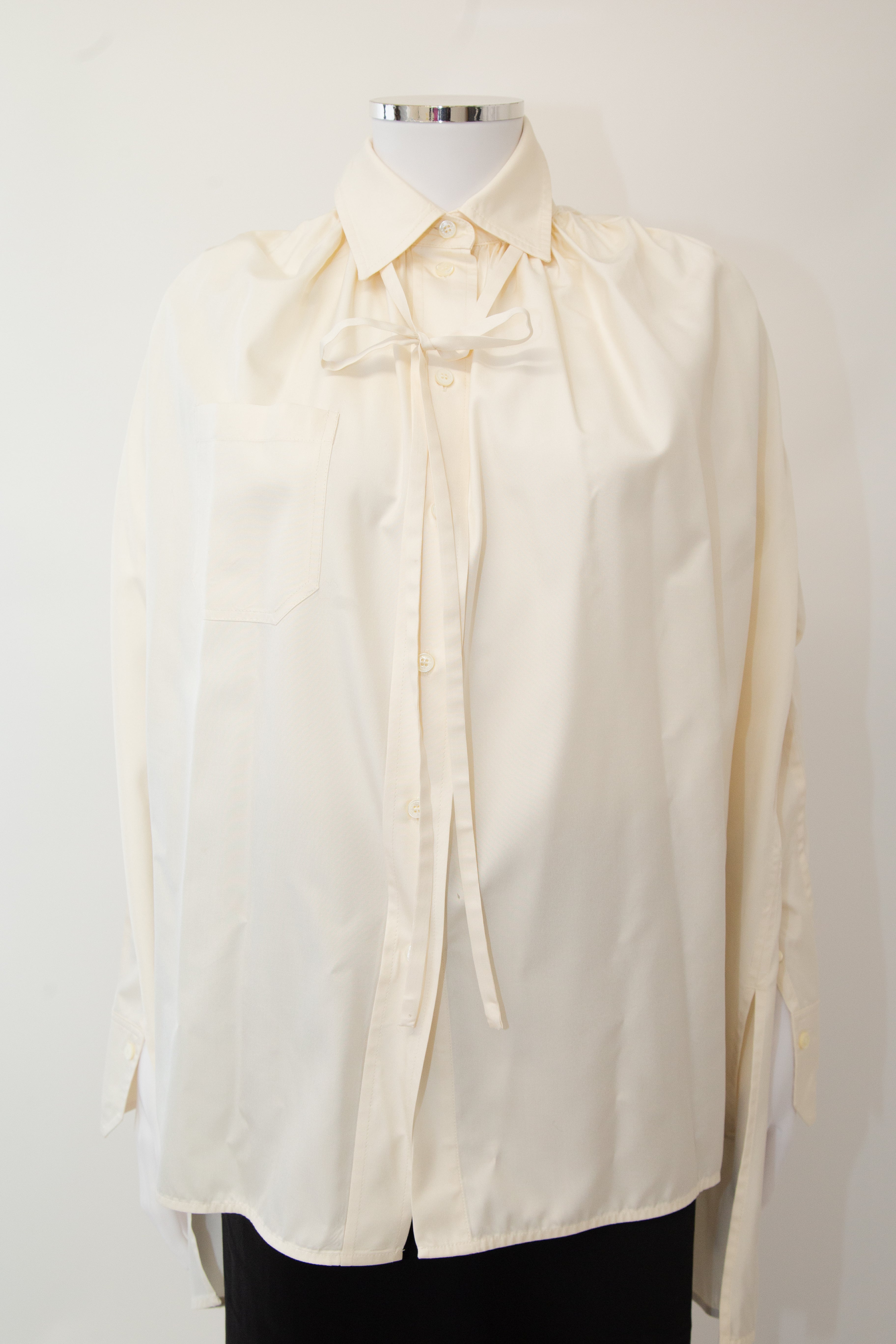 Victoria Beckham L/S Shirt Cream 4