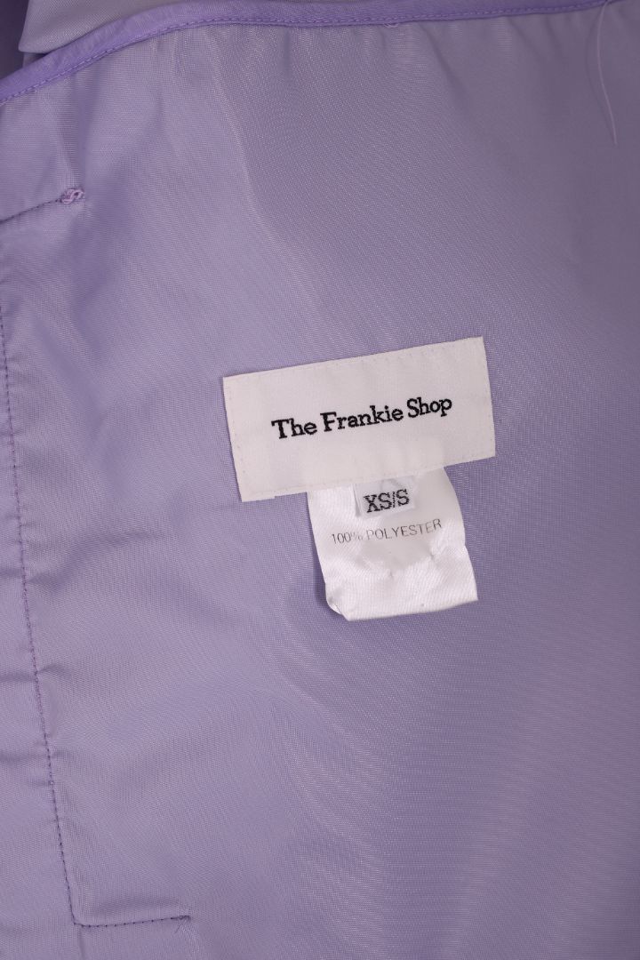 The Frankie Shop L/S Shell Shirt/ Shorts Co-ord Lilac XS/S
