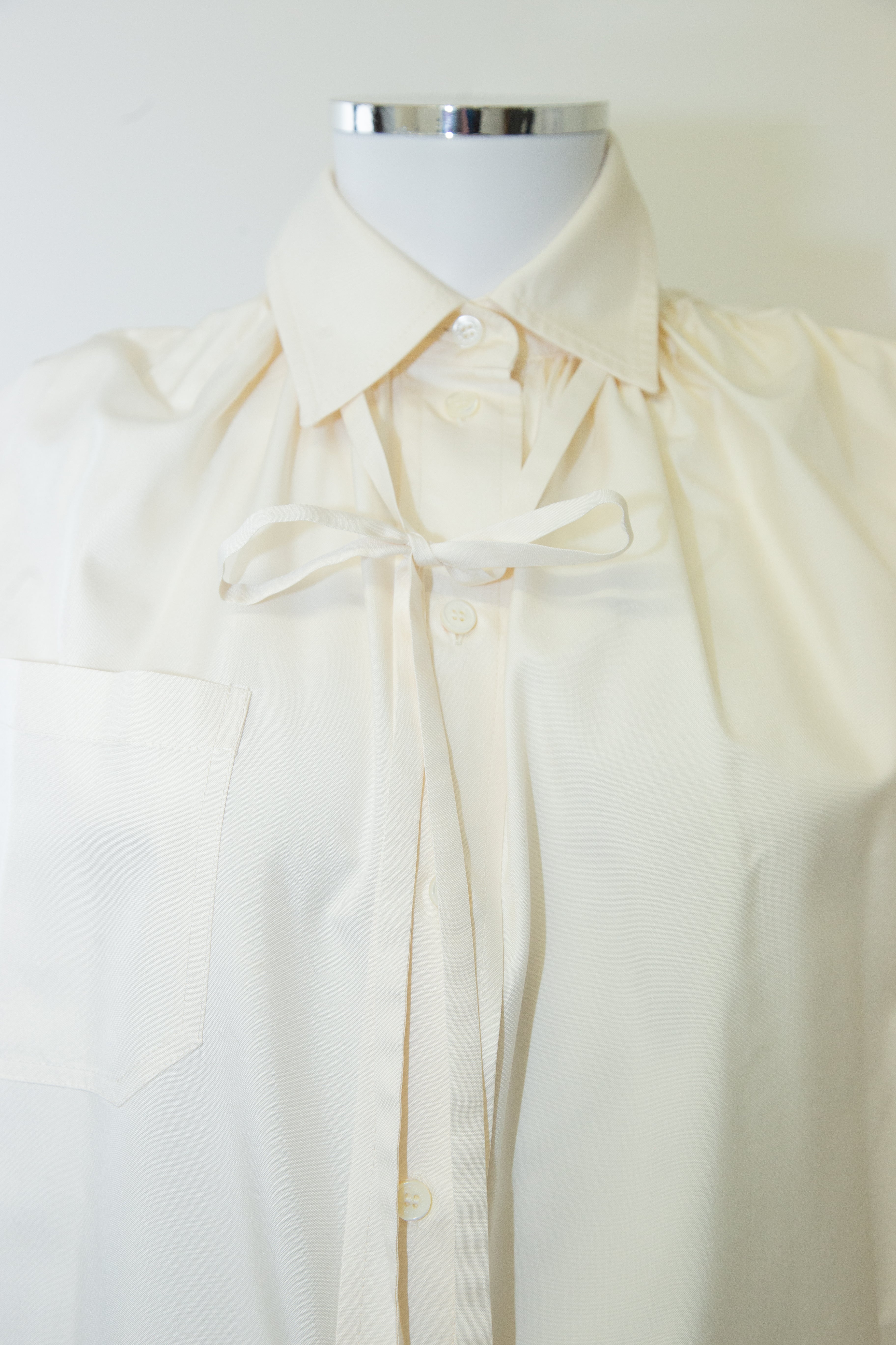 Victoria Beckham L/S Shirt Cream 4