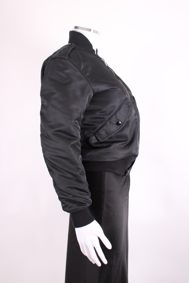 Black Saint Laurent Bomber Jacket, S