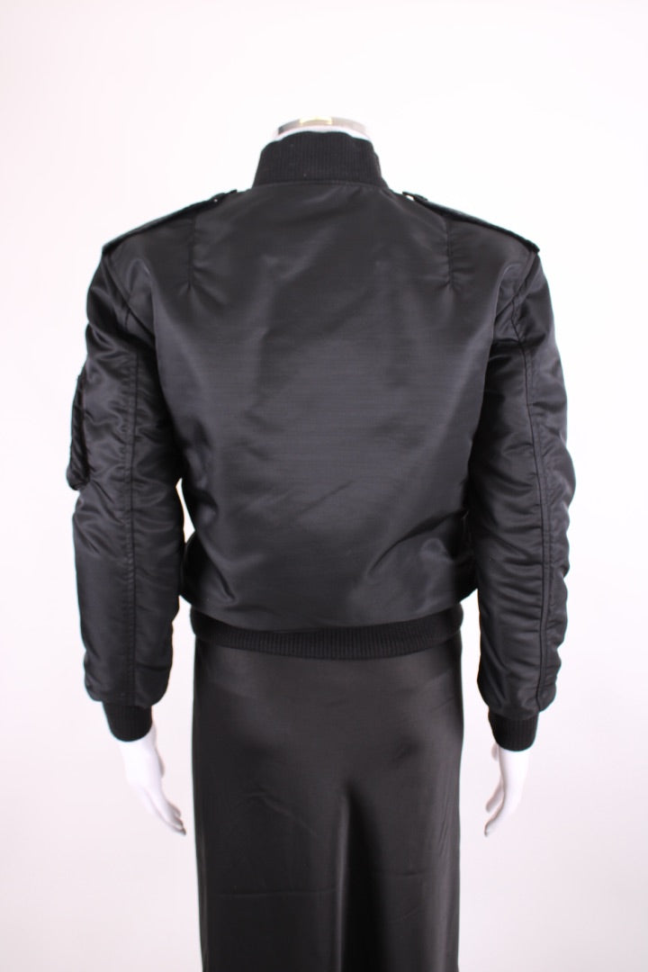 Black Saint Laurent Bomber Jacket, S