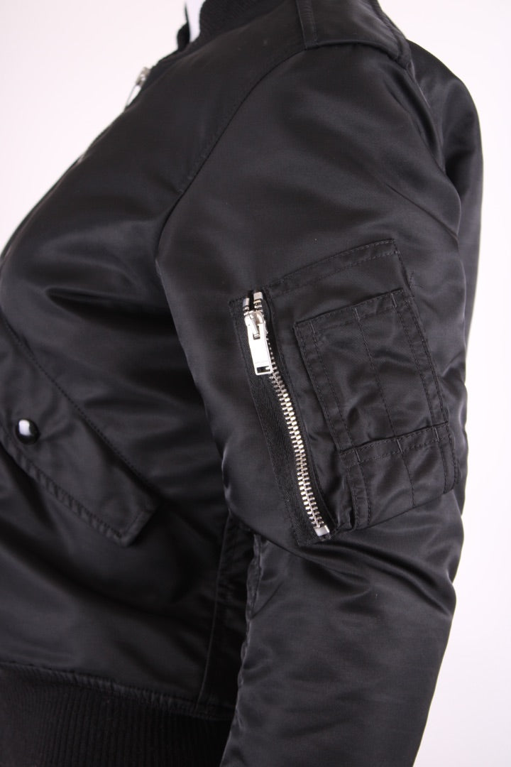 Black Saint Laurent Bomber Jacket, S