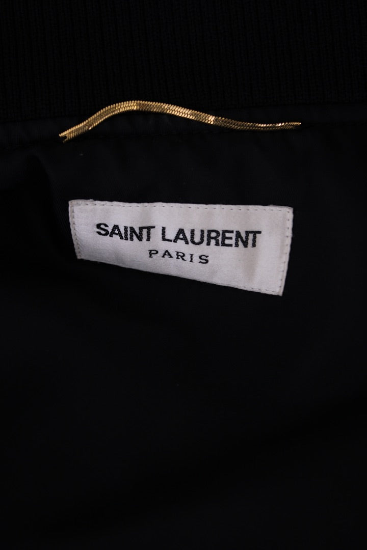Black Saint Laurent Bomber Jacket, S