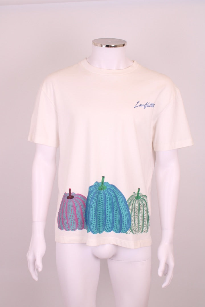 Louis Vuitton X Yayoi Kusama Pumpkin T-Shirt White M