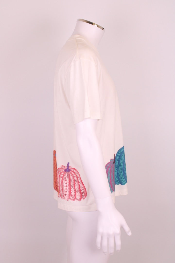 Louis Vuitton X Yayoi Kusama Pumpkin T-Shirt White M