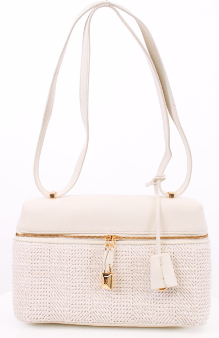 Loro Piana L27 Handbag Cream