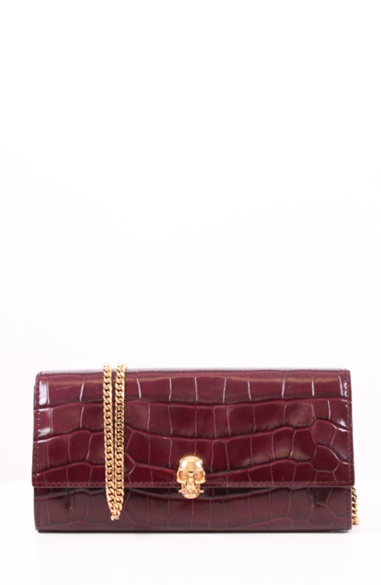 Alexander McQueen Handbag Burgundy
