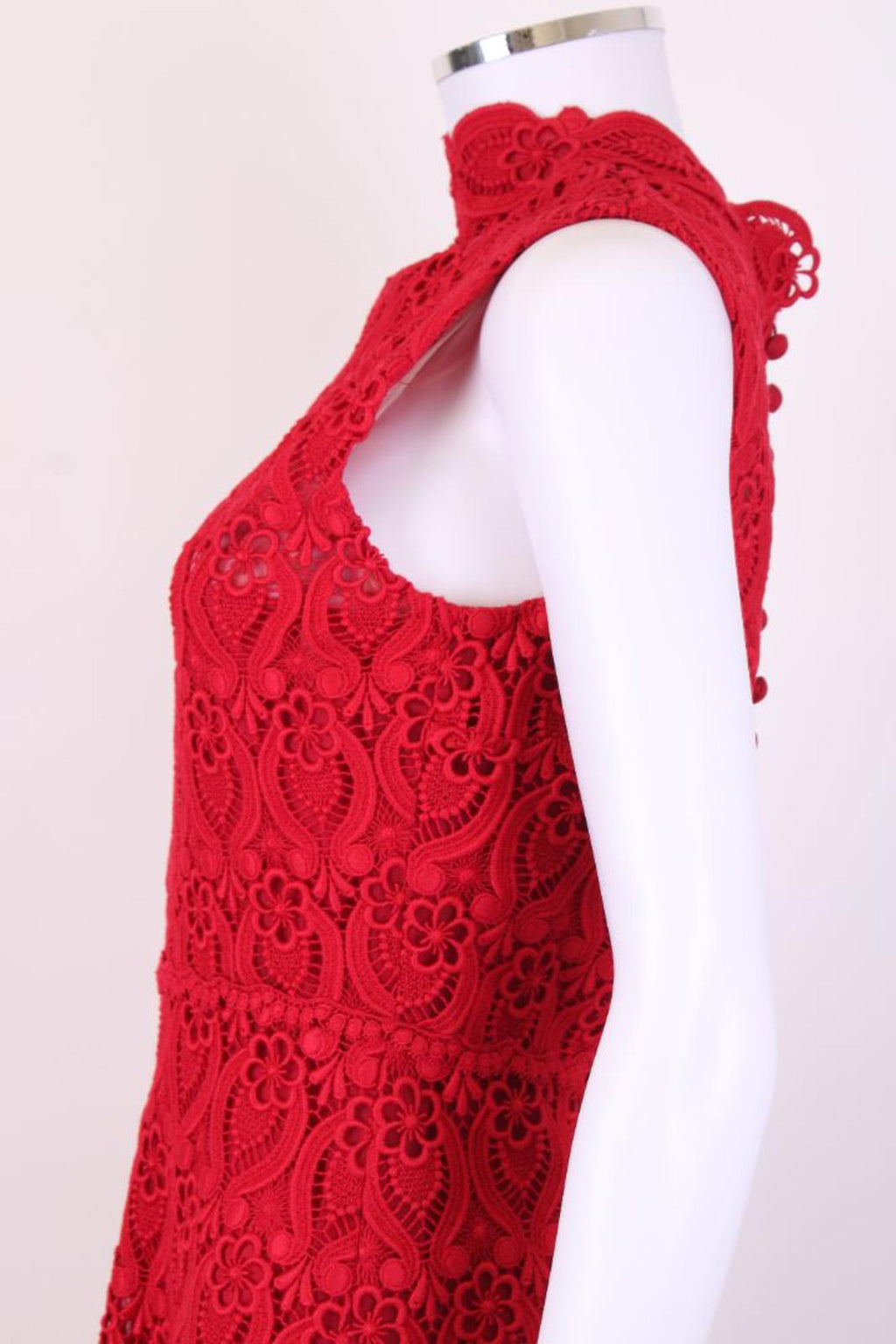 Valentino Spa Lace dress Red 42