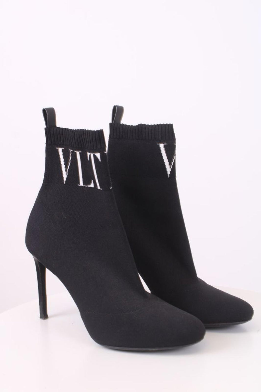Valentino Garavani Heeled Sock Boots Black 40