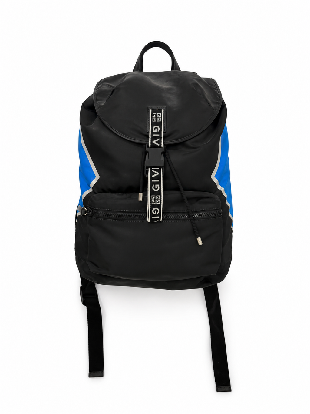 Givenchy black and blue backpack – front