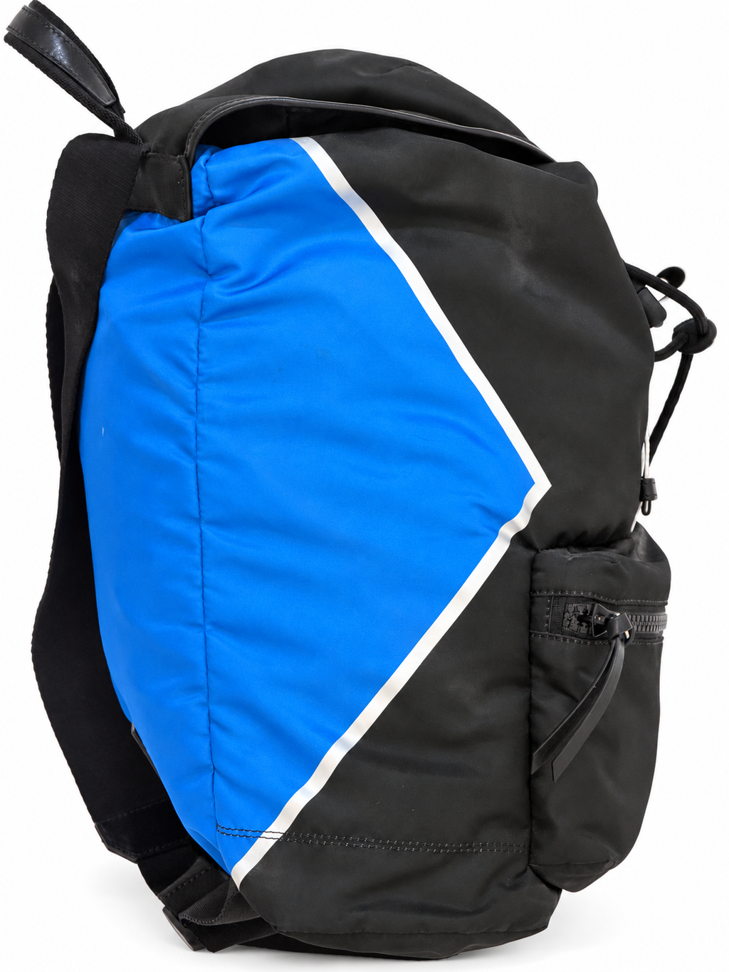 Givenchy black and blue backpack – other side