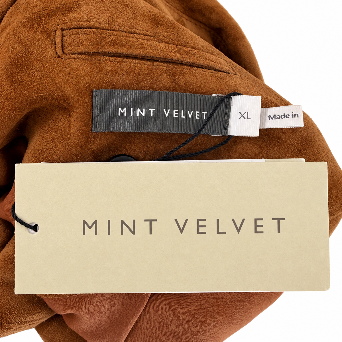 Mint Velvet label and XL size tag
