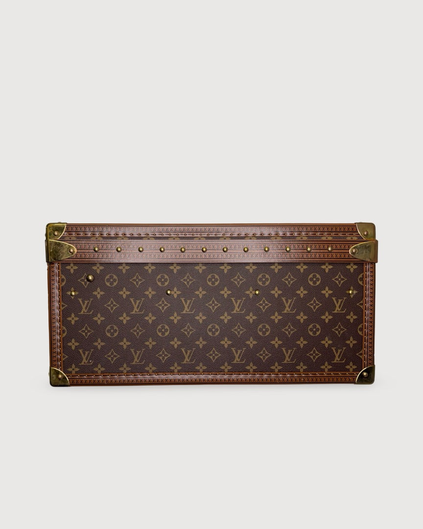 Brown Louis Vuitton Alzer 80 Suitcase, Large 80