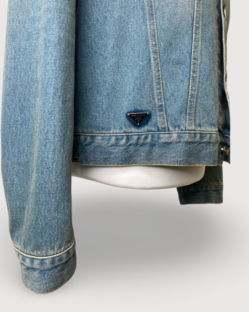 Blue Prada Denim Jacket, L