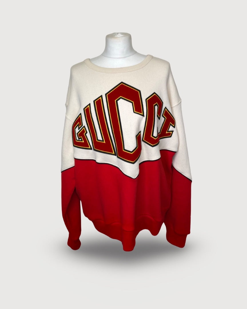 cream red Gucci Sweatshirt, M