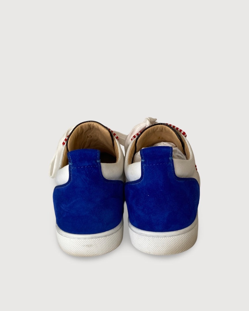 White/ Red/ Blue Christian Louboutin Trainers, 43