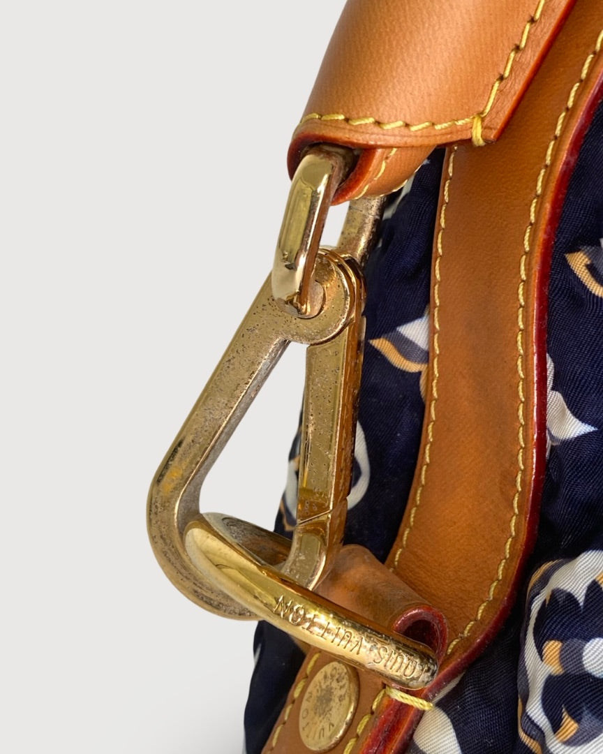 Louis Vuitton Monogram Bulles Bag Navy/ White