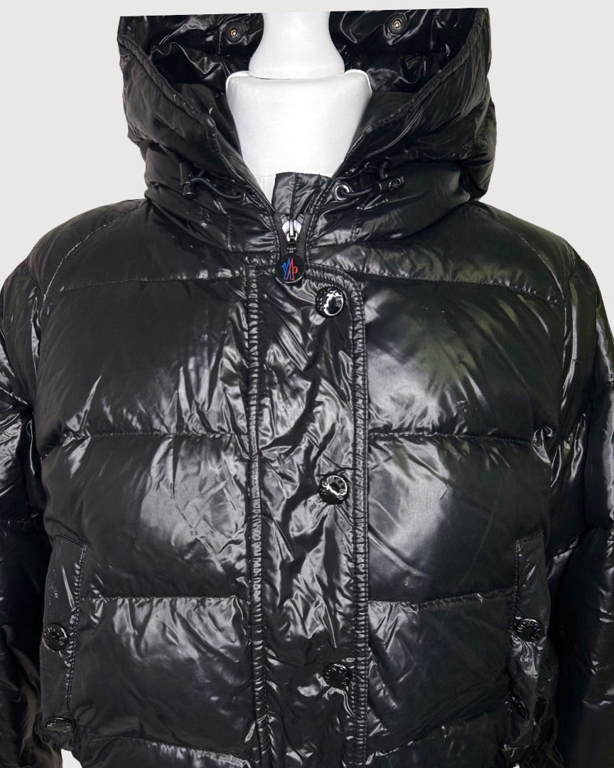 Black Moncler Alpin Giubbotto, XL