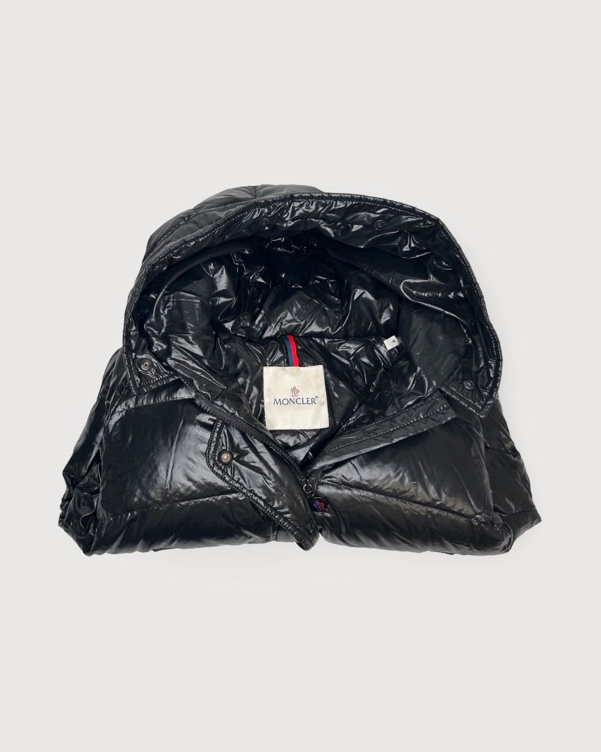 Black Moncler Alpin Giubbotto, XL