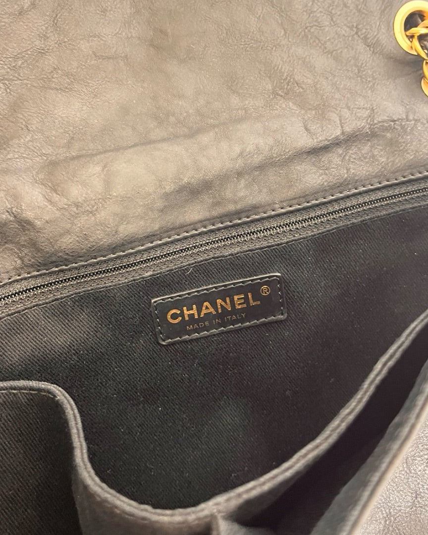 Black Chanel Handbag, 2.55
