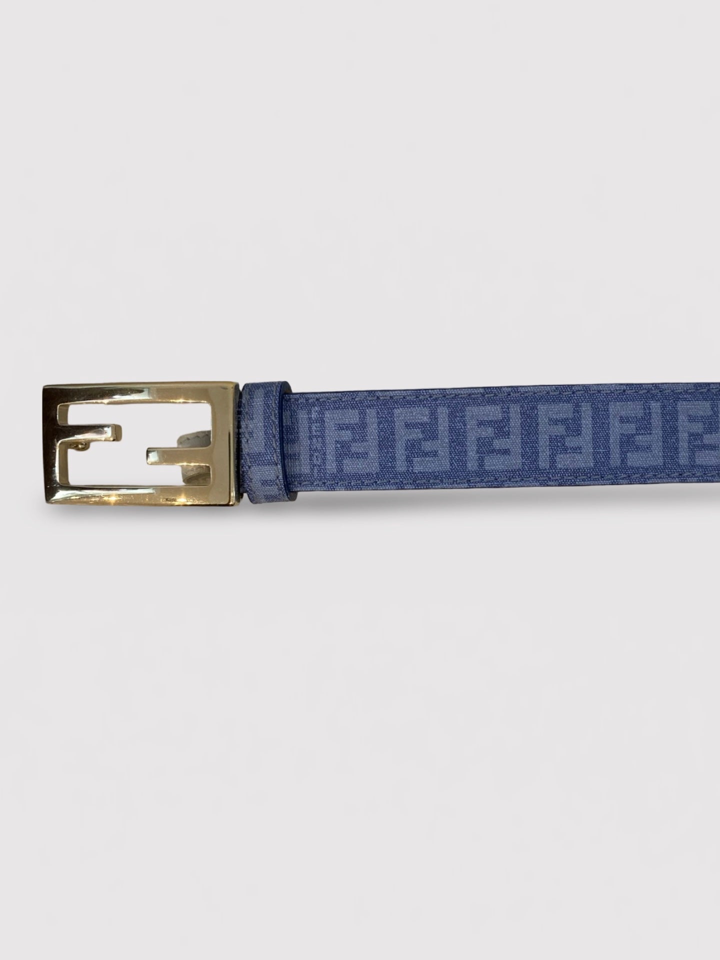 Blue Fendi Belt, 36inch