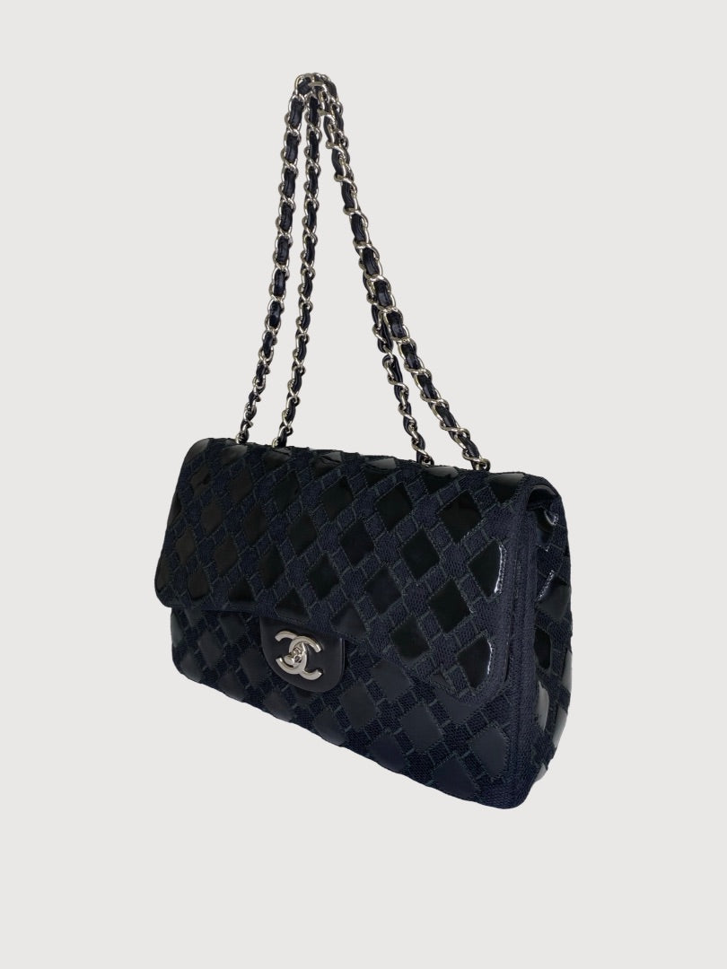 Black Patent Chanel Bag