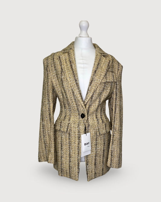 yellow tweed Day Birger Et Mikkelsen Jacket tweed, 36