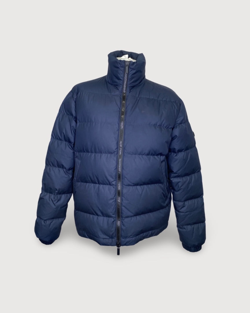 Navy Dior Puffer Jacket, 50