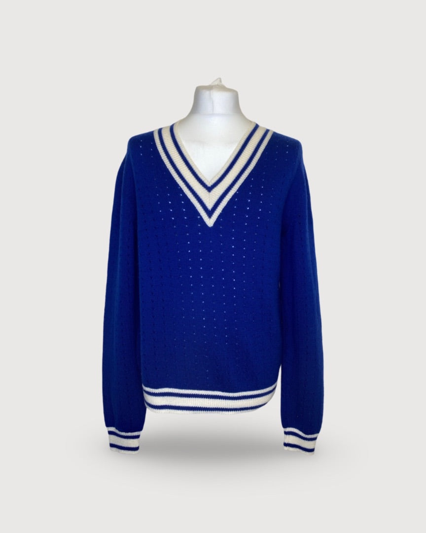 Blue Gucci Knit Jumper, L