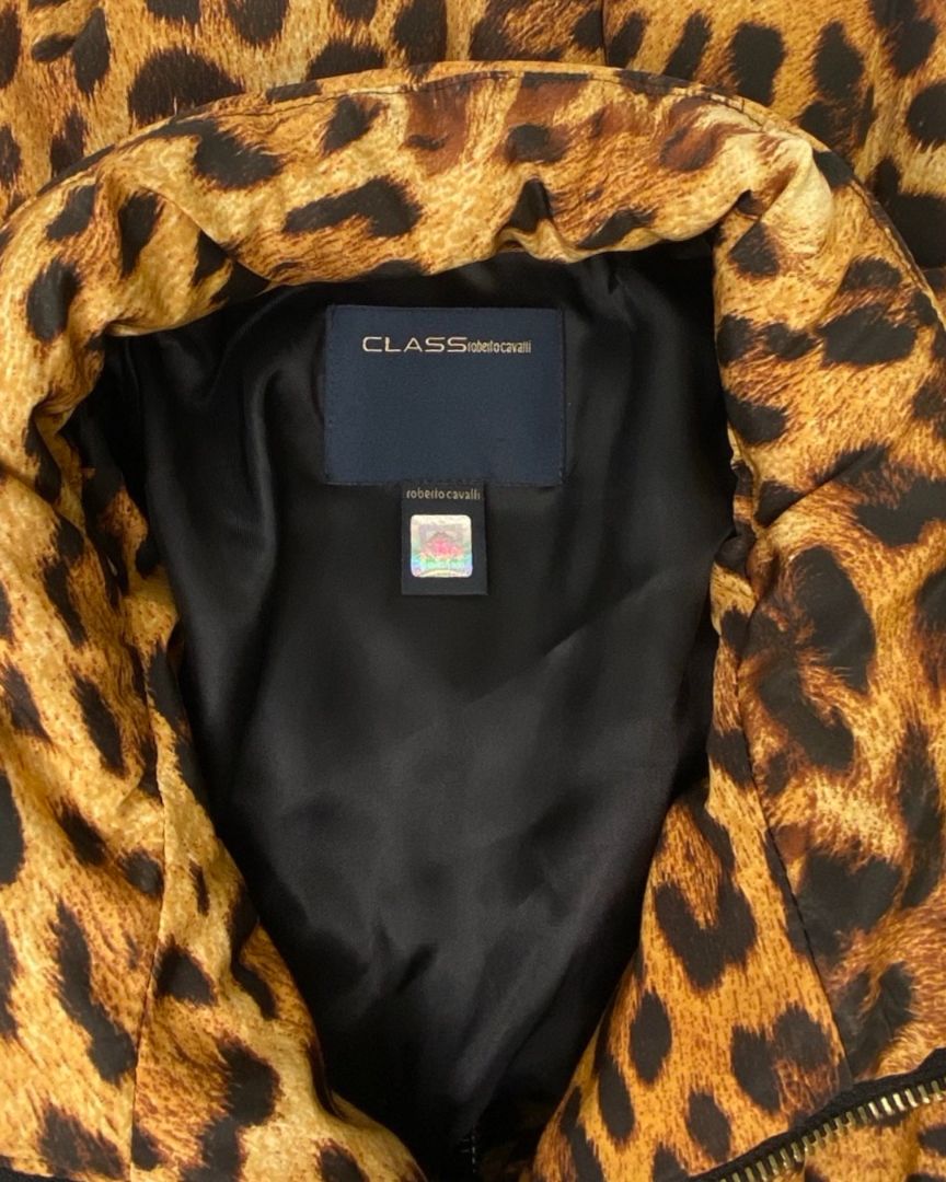 Leopard Class Roberto Cavalli Coat, 14