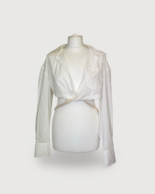 White Jacquemus Top, S