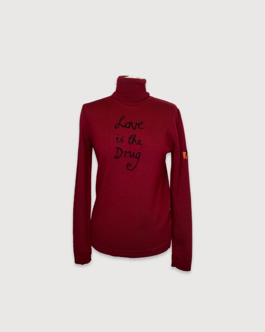 Burgundy Bella Freud Jumper, Medium