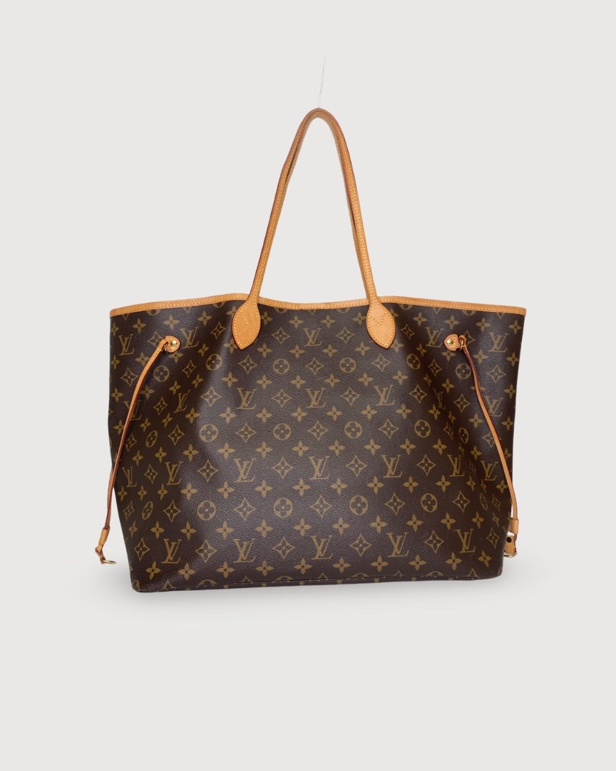 Brown Louis Vuitton Neverfull, OS