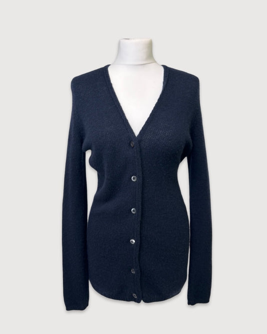 Navy Prada Cardigan, 40