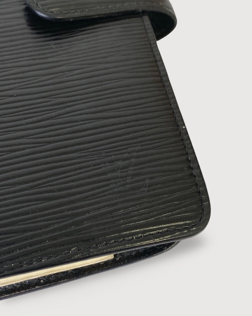 Black Louis Vuitton Filofax