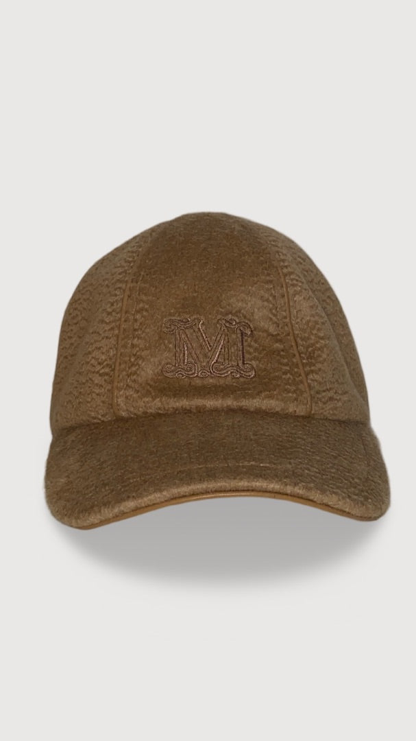 Beige Max Mara Hat, OS