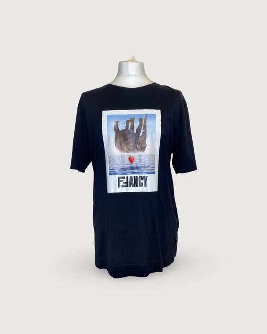 Blue Fendi T-shirt, L