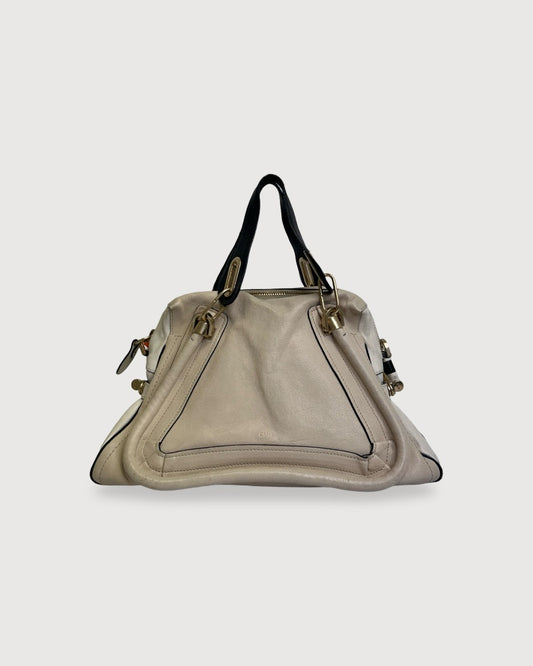 Beige Chloe Top Handle Bag