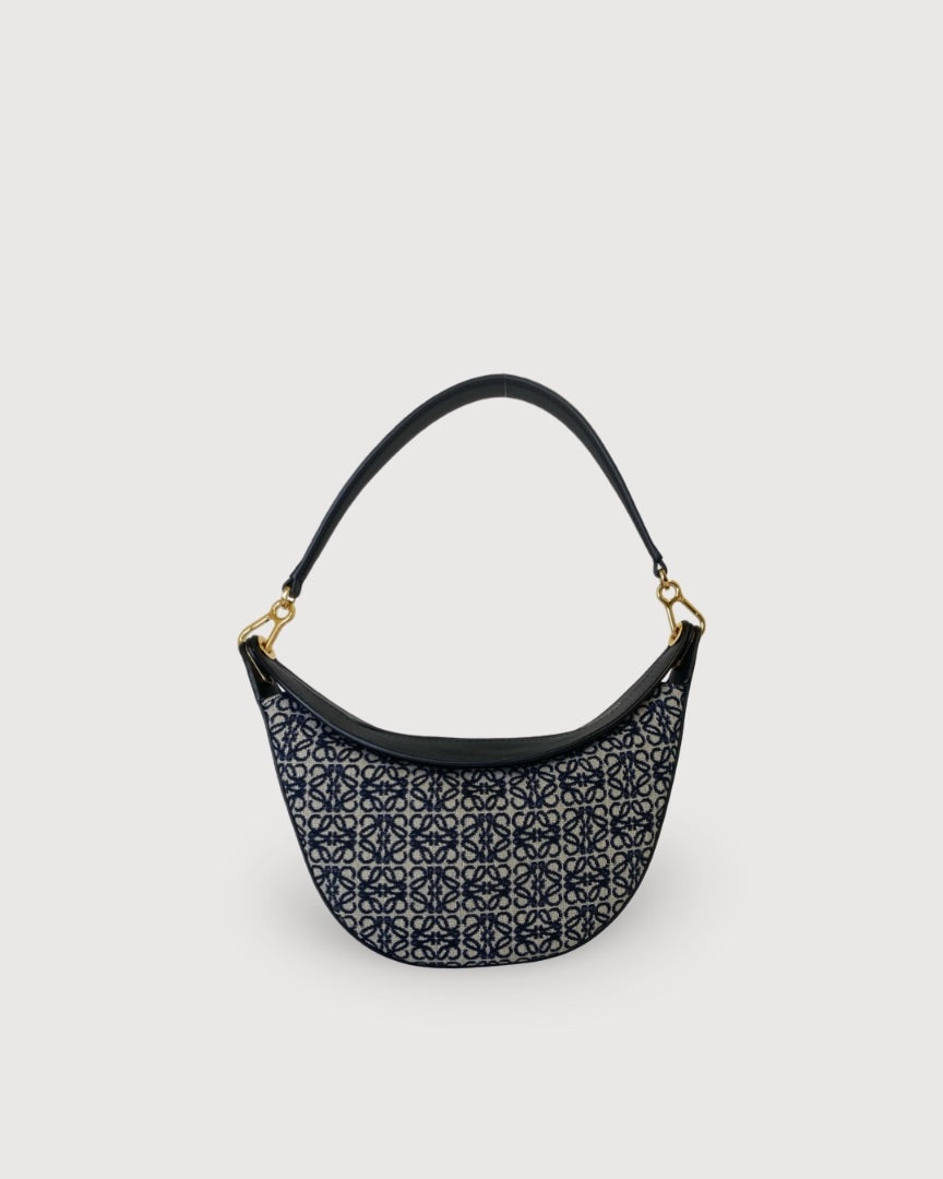 Blue Loewe Shoulder Bag