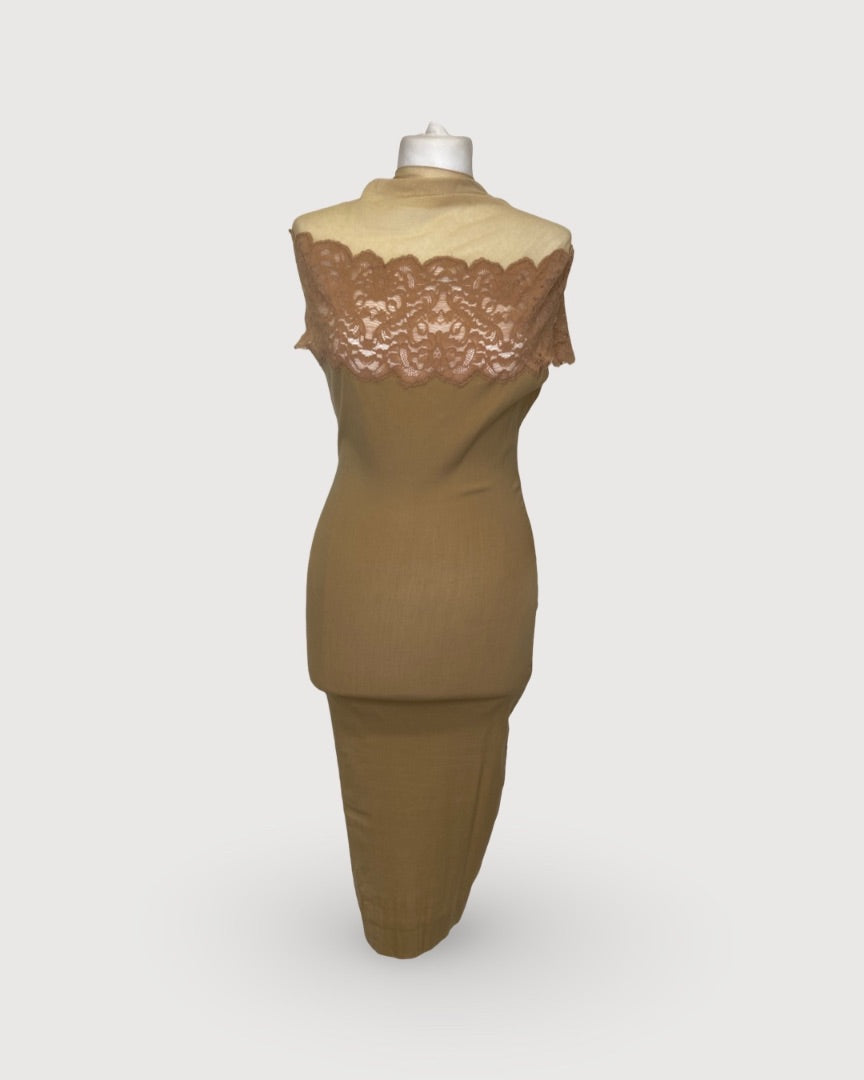 Beige Jean Paul Gaultier Dress, 8