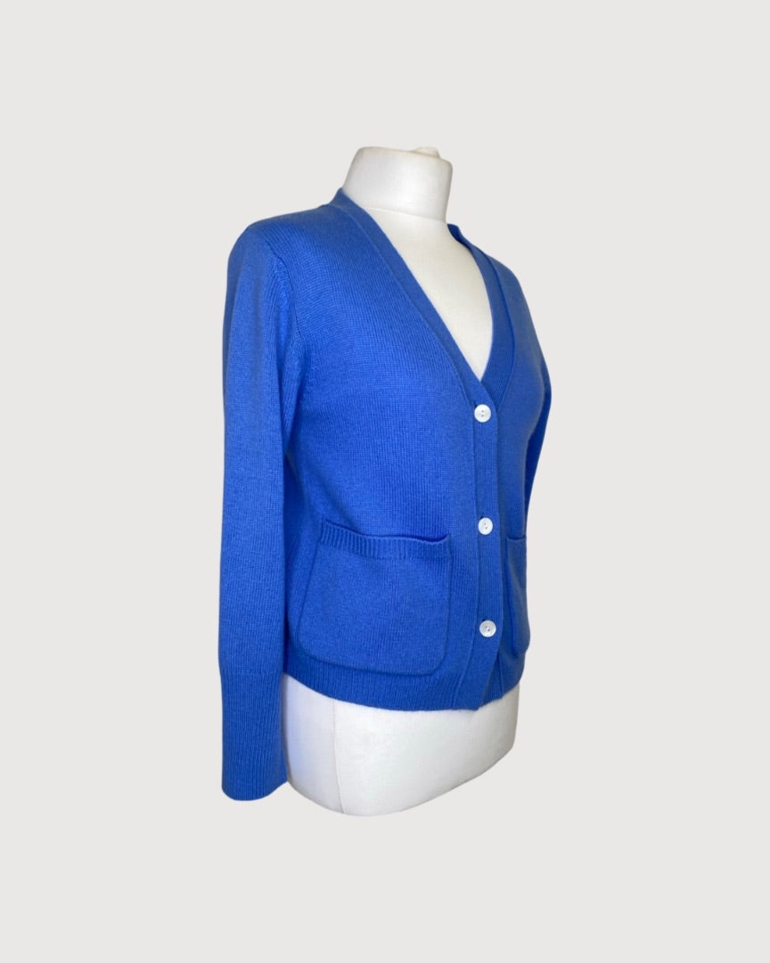 Blue Van Kukil Cardigan, Small