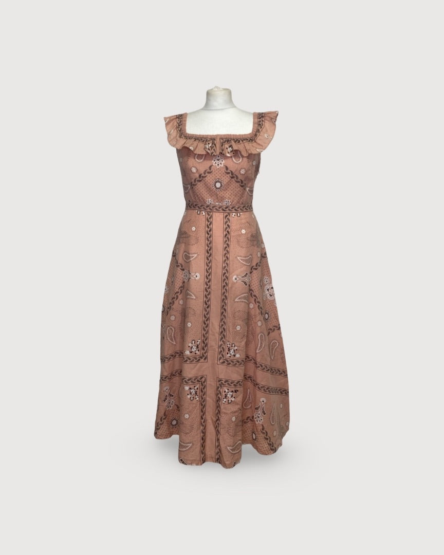 Sandro Dress Nude 10