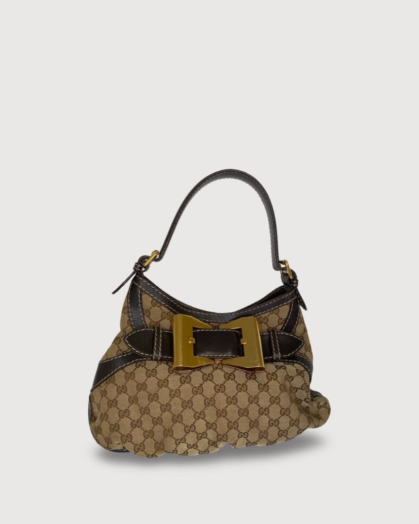 Brown Gucci Queen hobo bag